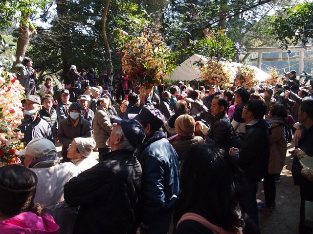 志布志町田之浦山宮神社のダゴ祭り