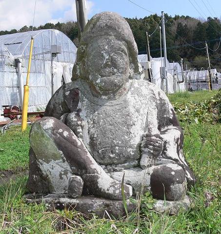 有明町野井倉の田の神