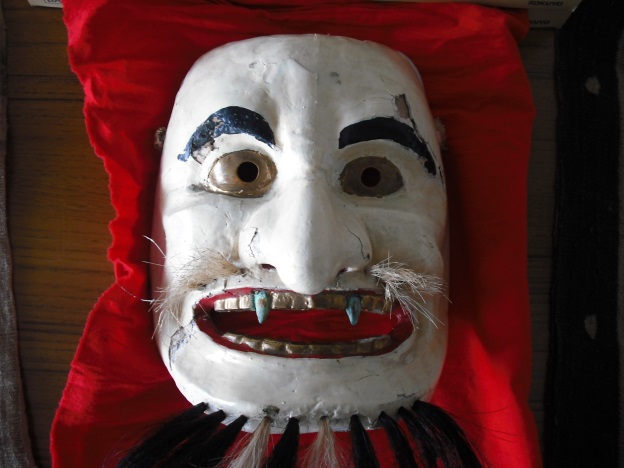 田之浦山宮神社の仮面の画像