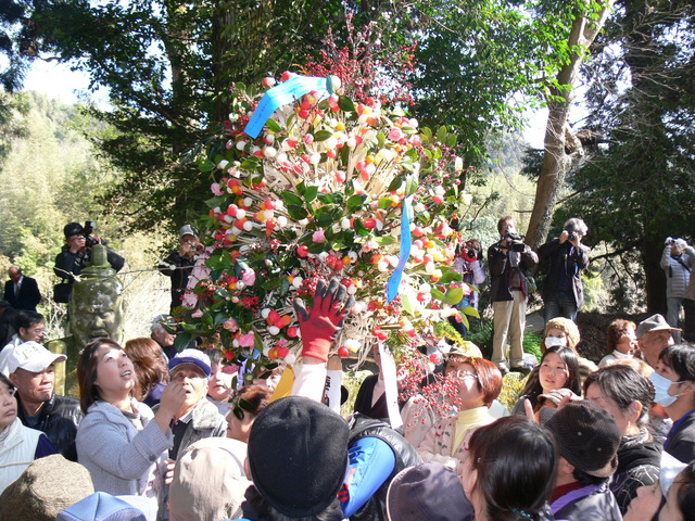 志布志町田之浦山宮神社のダゴ祭り