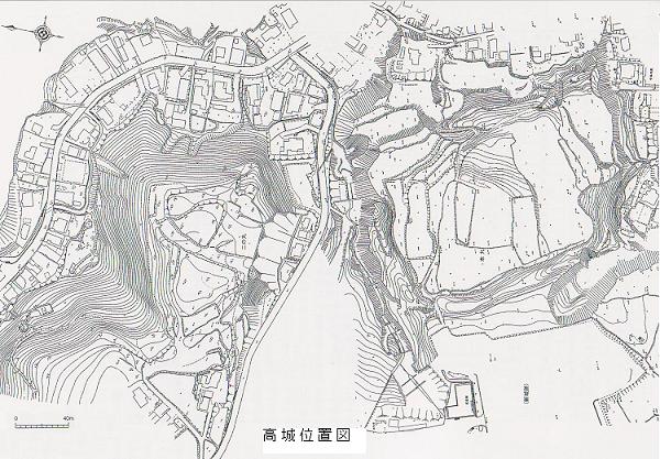 高城位置図