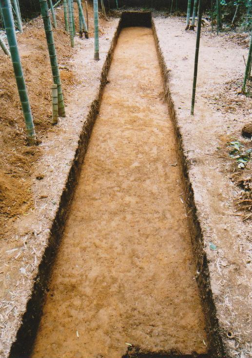 松尾城発掘状況の画像