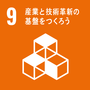 SDGsの開発目標9の画像