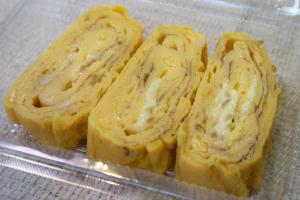 人気メニューのたまご焼き