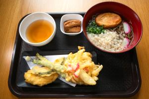 天ぷらとうどんのセット