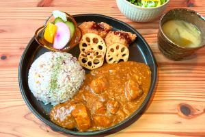 ランチメニューのカレー